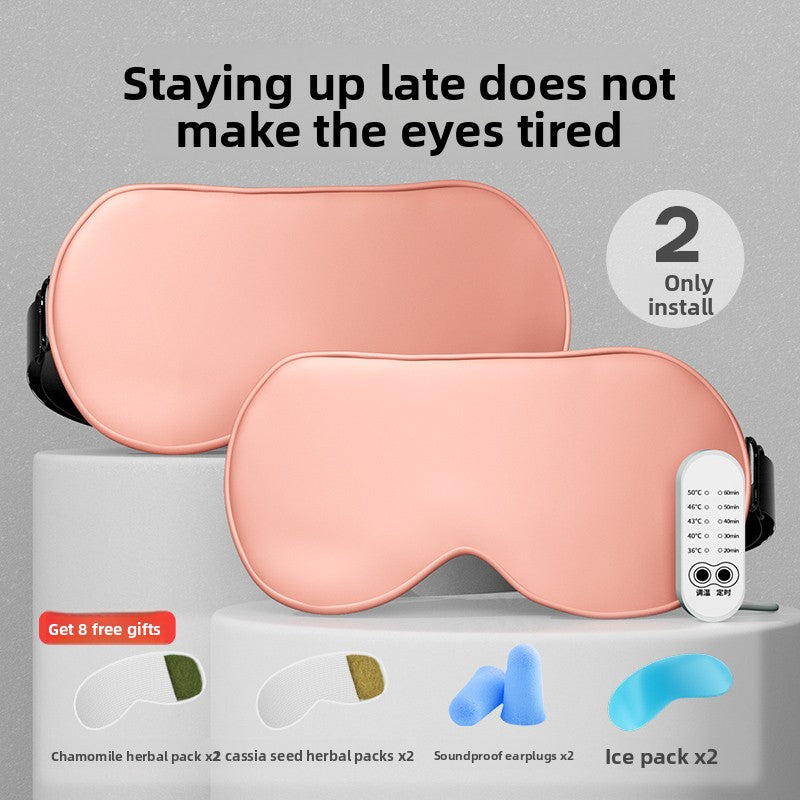 Heating eye mask