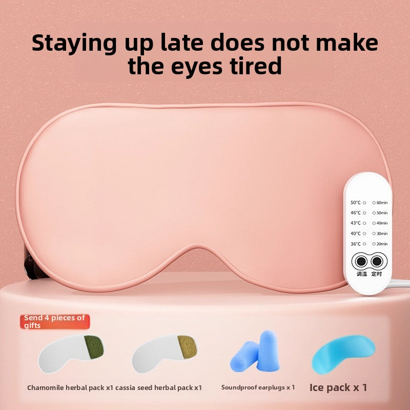 Heating eye mask